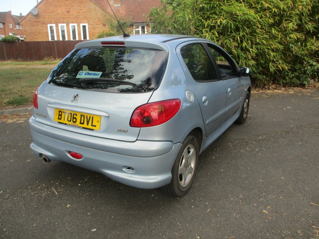 Peugeot 206 1.4 Verve Hatchback 152 Gkm, 7 Silver #3