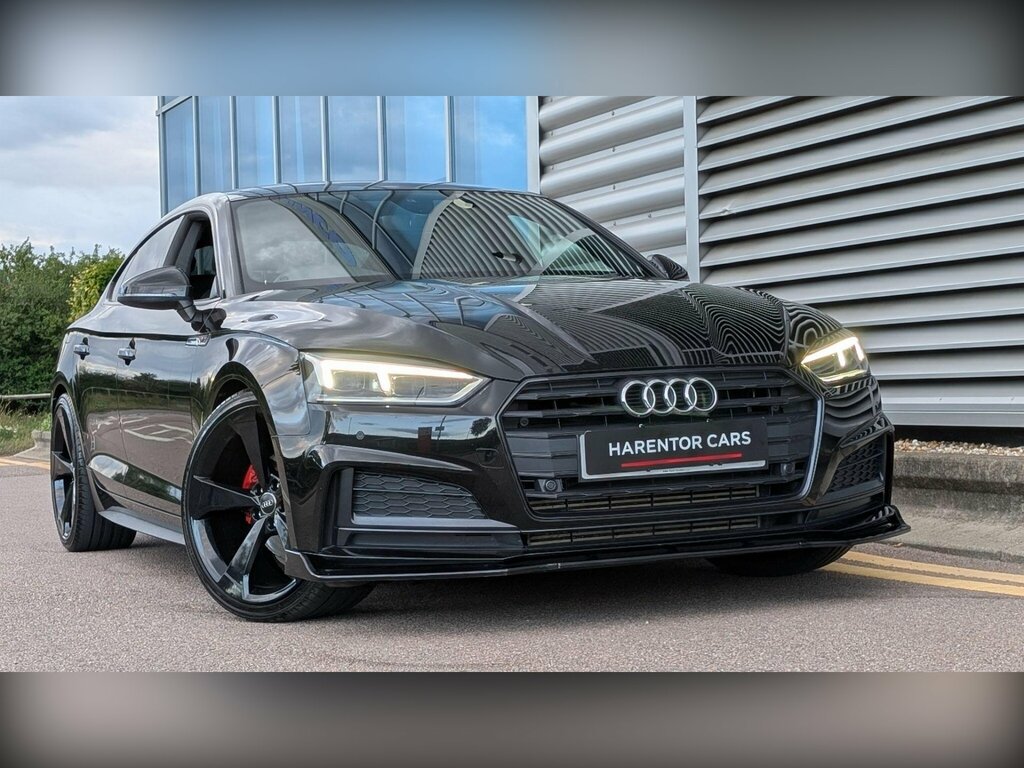 Audi A5 2.0 Tfsi 40 Black Edition Sportback S Tronic Euro Black #6
