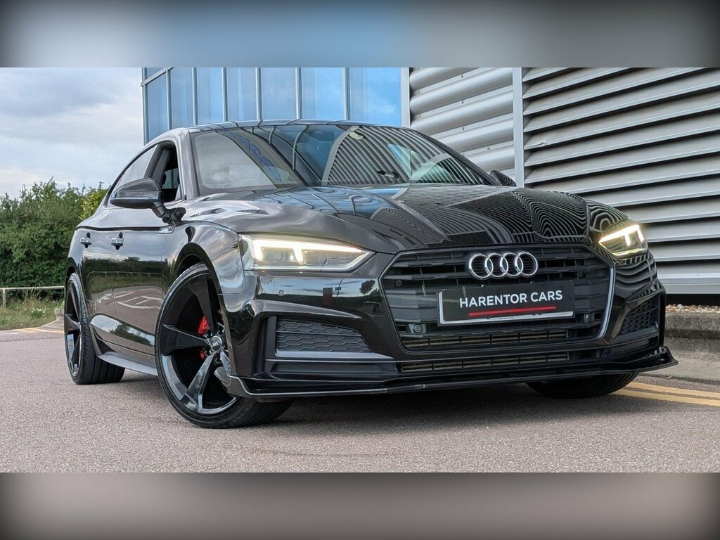Audi A5 2.0 Tfsi 40 Black Edition Sportback S Tronic Euro Black #5