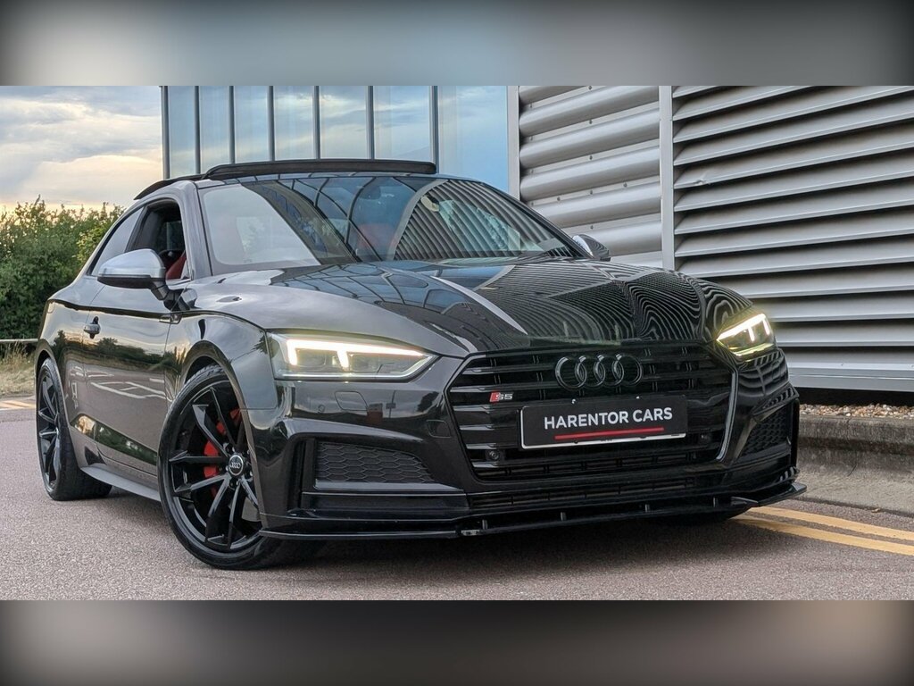 Audi S5 3.0 Tfsi V6 Tiptronic Quattro Euro 6 Ss FT17DHO Black #5