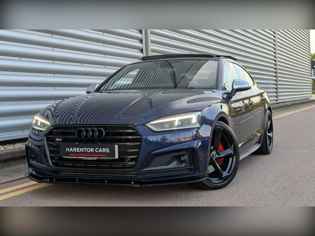 Audi S5 3.0 Tfsi V6 Sportback Tiptronic Quattro Euro 6 S LO17JVX Blue #2