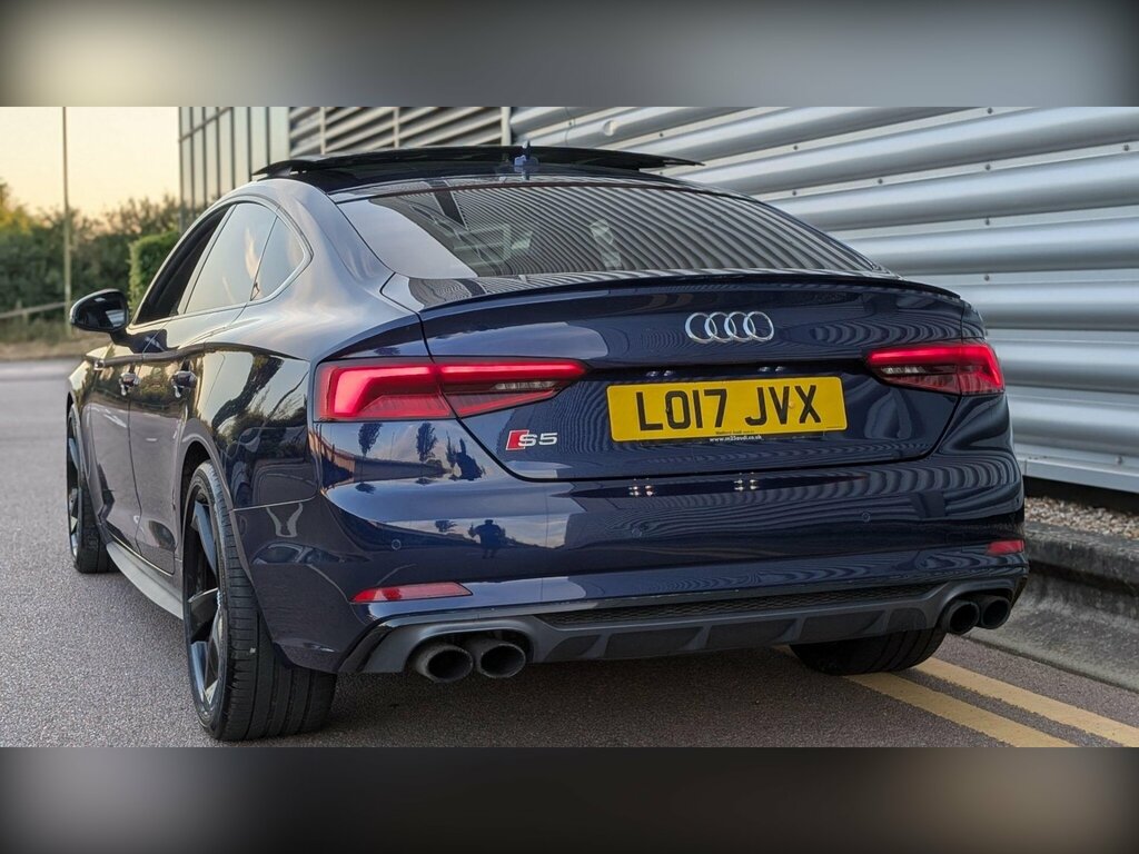 Audi S5 3.0 Tfsi V6 Sportback Tiptronic Quattro Euro 6 S LO17JVX Blue #3