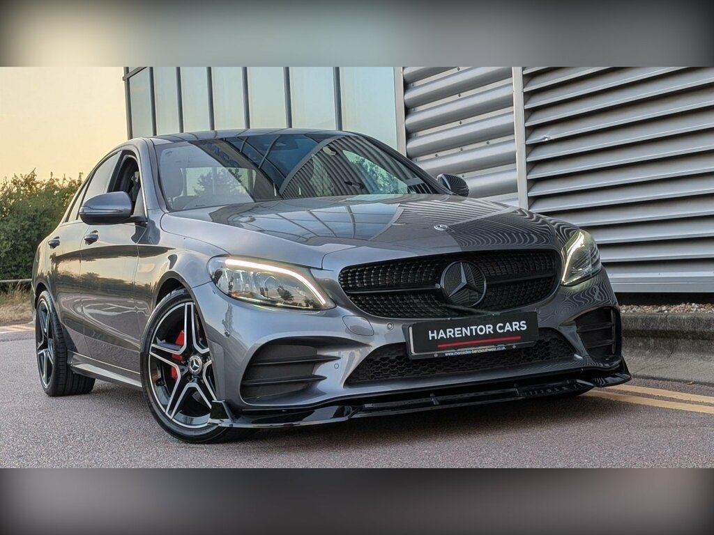 Mercedes-Benz C Class 2.0 C300d Amg Line Premium G-tronic Euro 6 Ss Grey