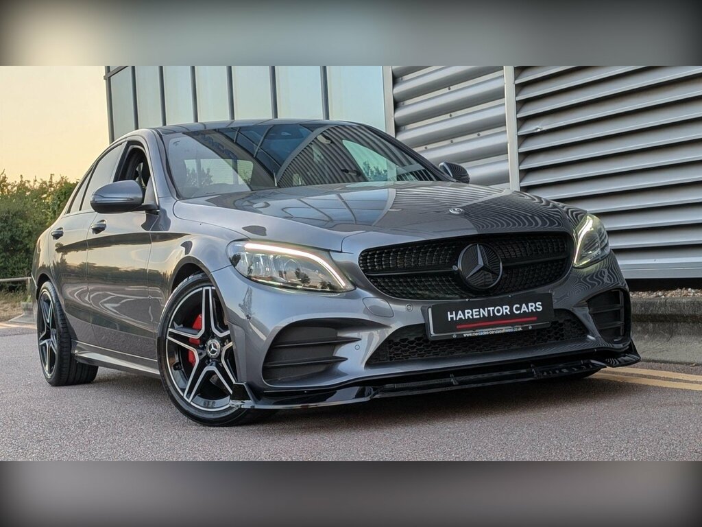 Mercedes-Benz C Class 2.0 C300d Amg Line Premium G-tronic Euro 6 Ss Grey #5