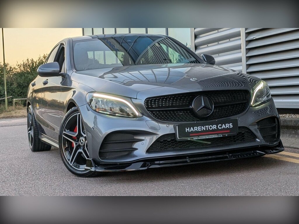 Mercedes-Benz C Class 2.0 C300d Amg Line Premium G-tronic Euro 6 Ss Grey #6