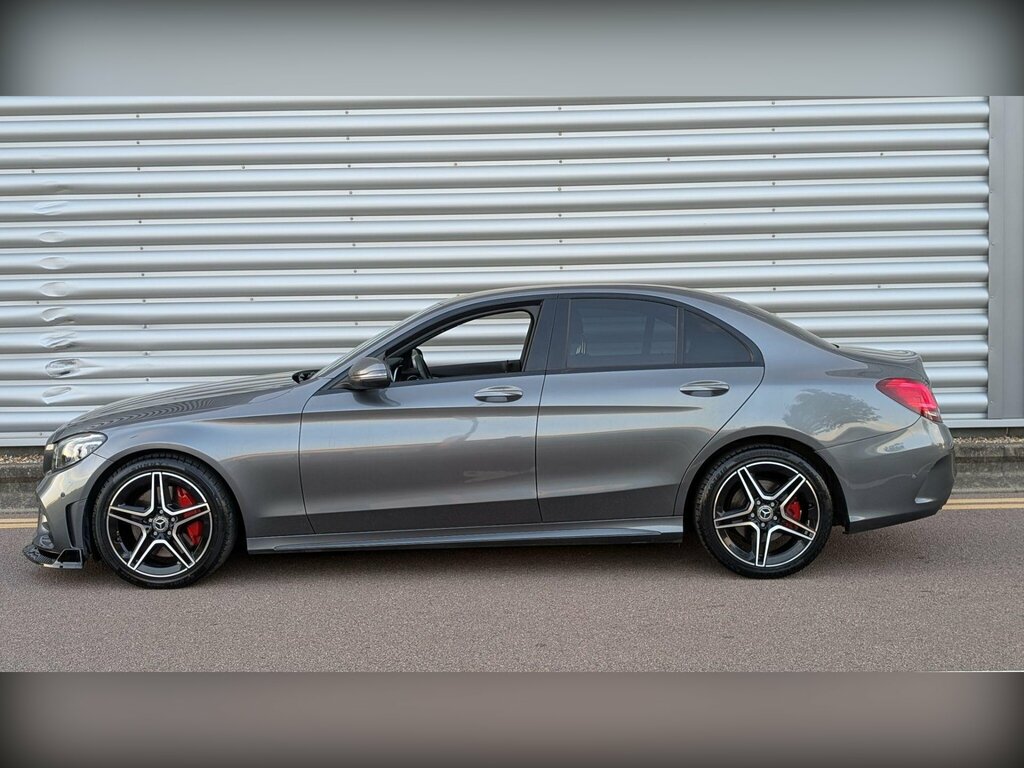Mercedes-Benz C Class 2.0 C300d Amg Line Premium G-tronic Euro 6 Ss Grey #4