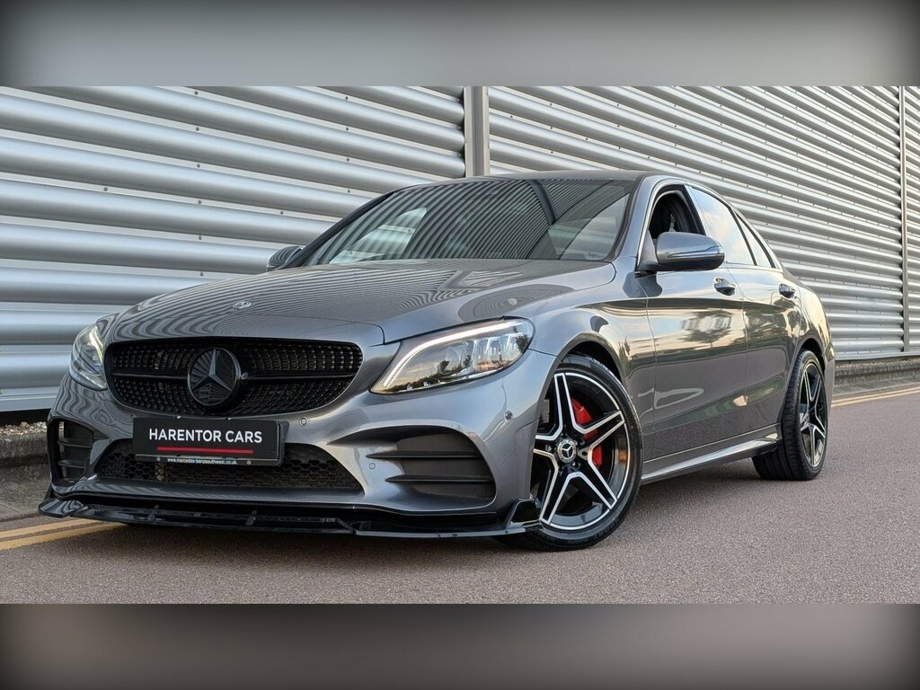 Mercedes-Benz C Class 2.0 C300d Amg Line Premium G-tronic Euro 6 Ss Grey #2