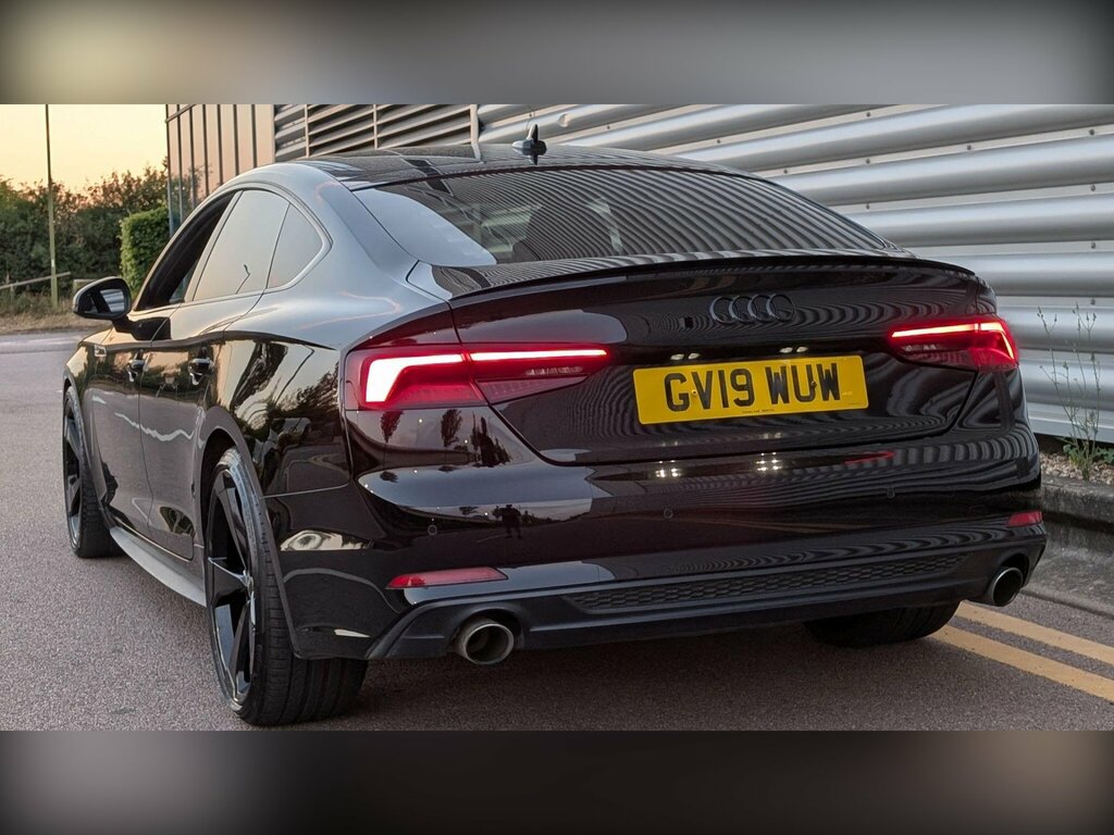 Audi A5 2.0 Tfsi 35 Black Edition Sportback S Tronic Euro GV19WUW Black #3