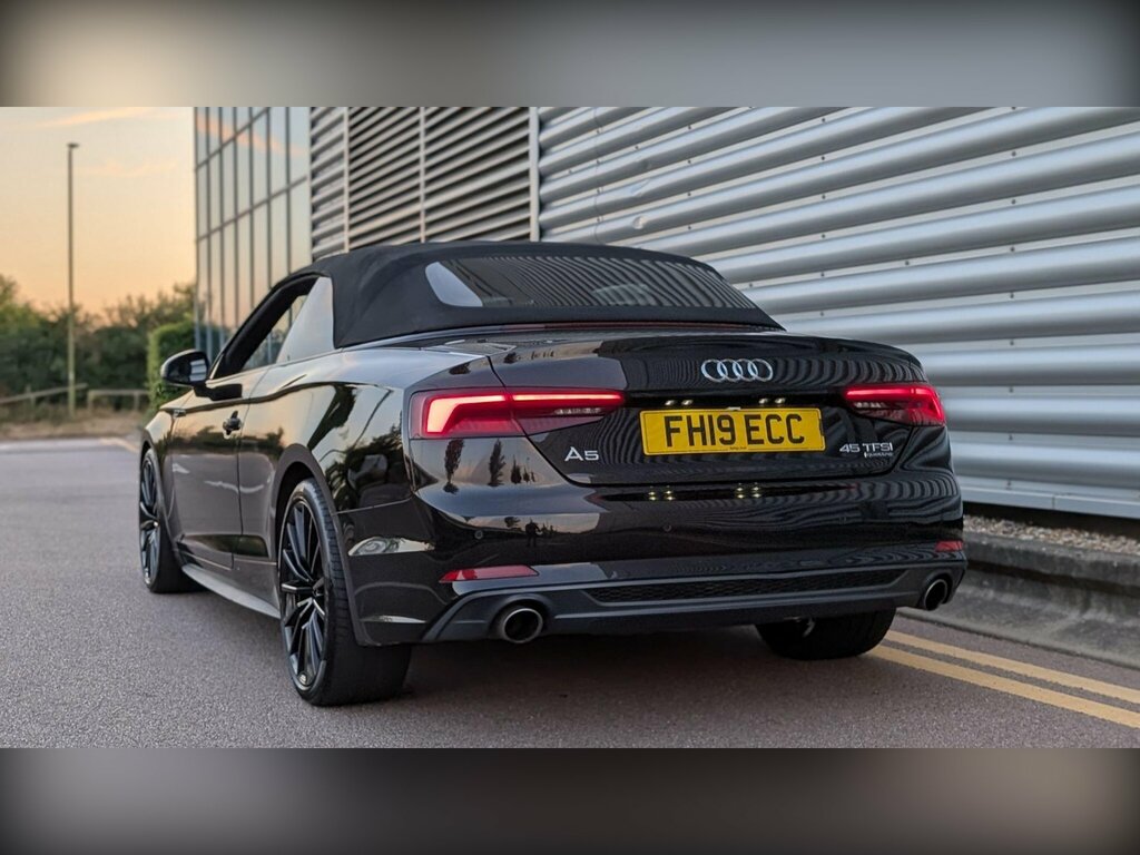 Audi A5 2.0 Tfsi 45 S Line S Tronic Quattro Euro 6 Ss 2 FH19ECC Black #3