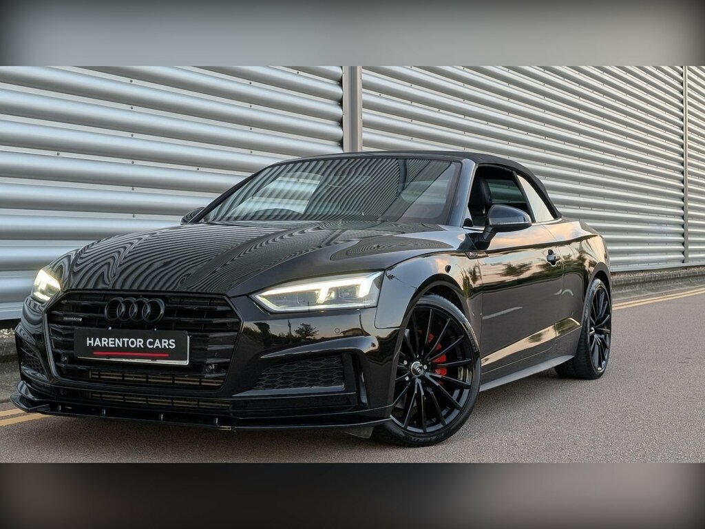 Audi A5 2.0 Tfsi 45 S Line S Tronic Quattro Euro 6 Ss 2 FH19ECC Black #2