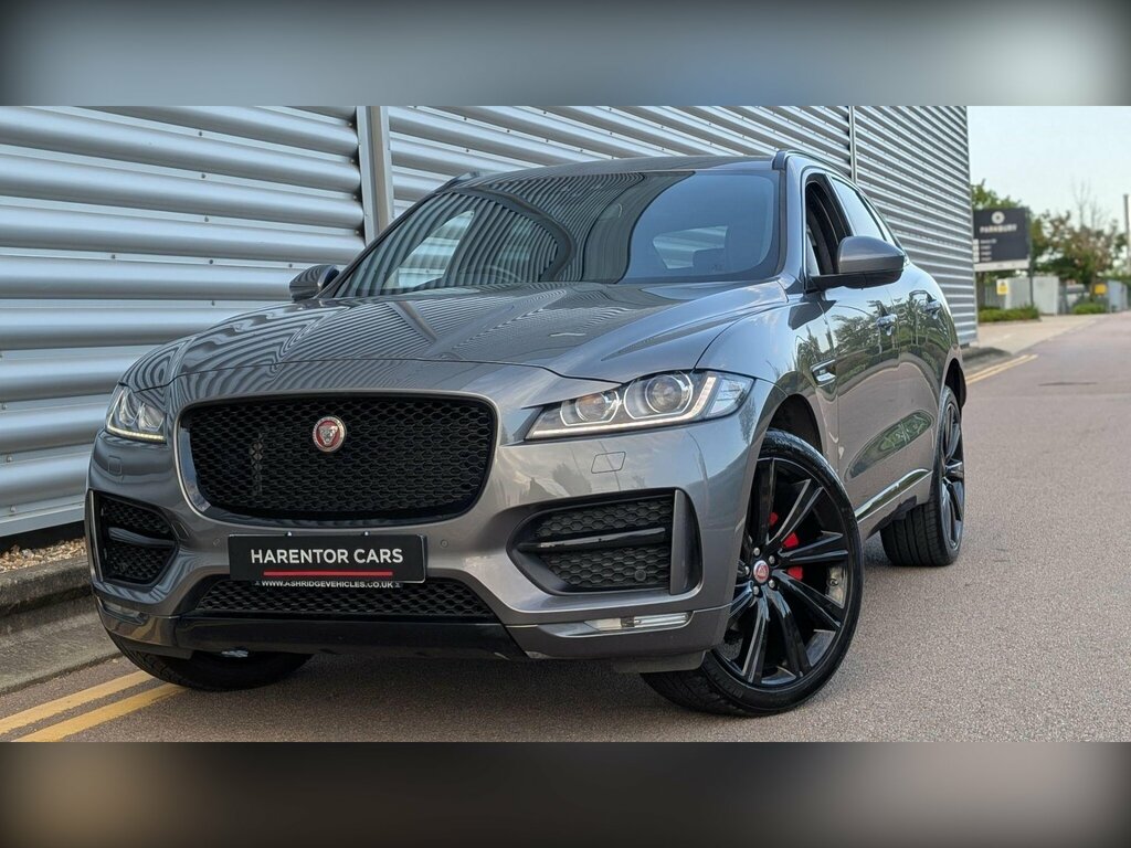 Jaguar F-Pace 2.0 P250i R-sport Awd Euro 6 Ss Grey #6