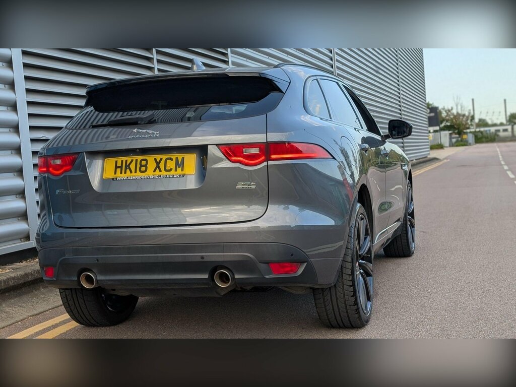 Jaguar F-Pace 2.0 P250i R-sport Awd Euro 6 Ss Grey #4