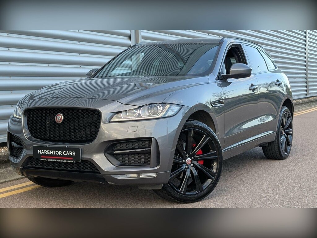 Jaguar F-Pace 2.0 P250i R-sport Awd Euro 6 Ss Grey #2