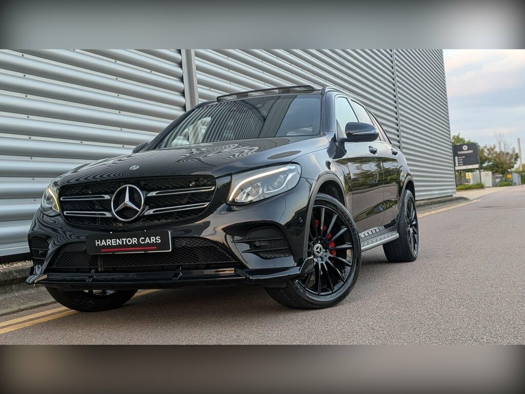 Mercedes-Benz GLC Class 2.0 Glc250 Amg Line Premium G-tronic 4Matic Euro Black #2