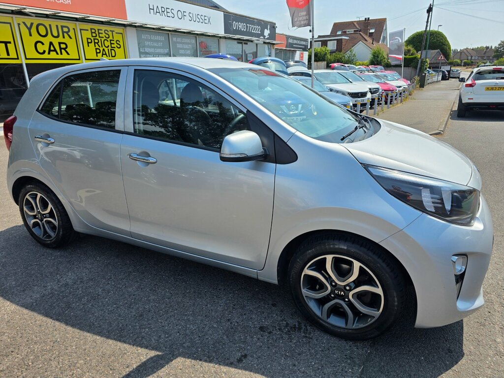 Kia Picanto 1.25 3 Hatchback Euro 6 83 Bhp Silver