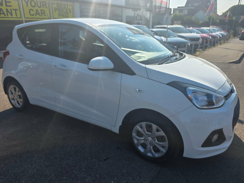 Hyundai I10 1.2 Se Hatchback Euro 6 87 Ps White