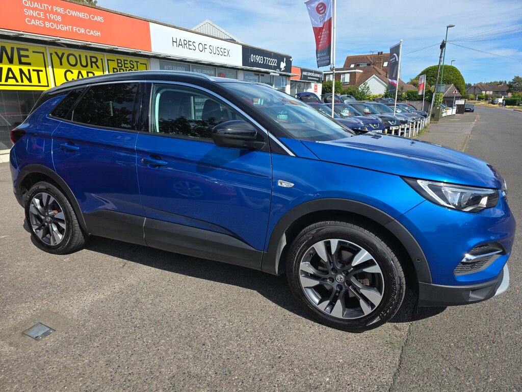 Vauxhall Grandland X 1.2 Turbo Gpf Sport Nav Suv Euro Blue