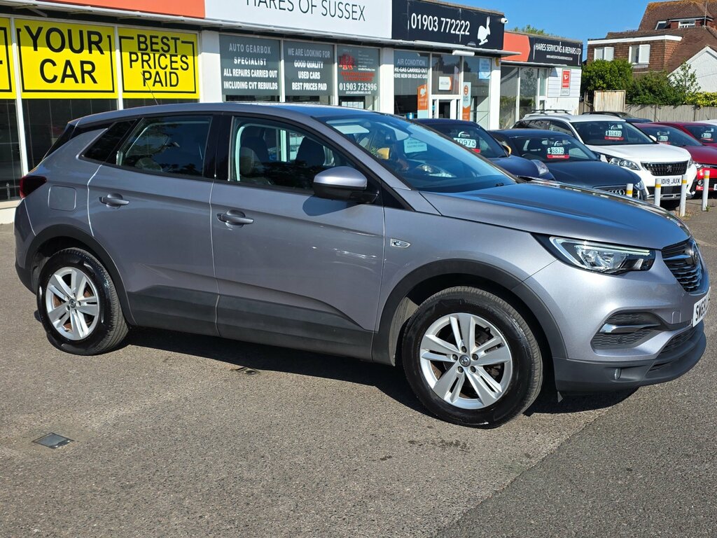 Vauxhall Grandland X 1.2 Turbo Gpf Se Suv Euro 6 Ss Grey