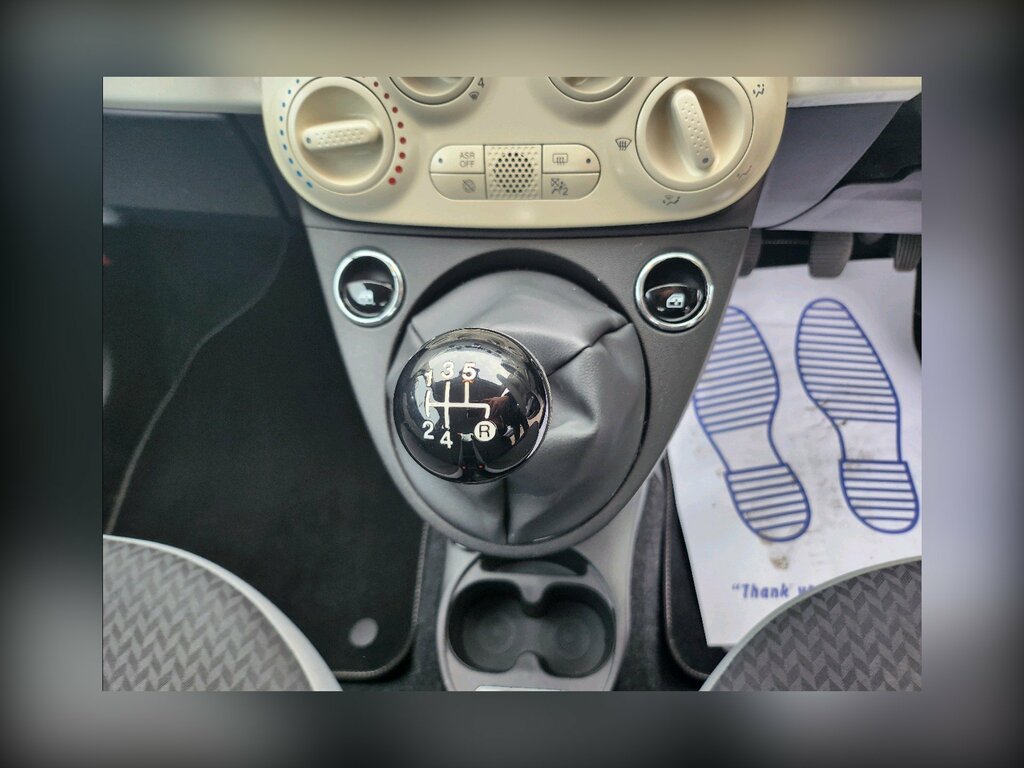 Fiat 500 1.2 Pop Hatchback Euro 6 Ss White #6