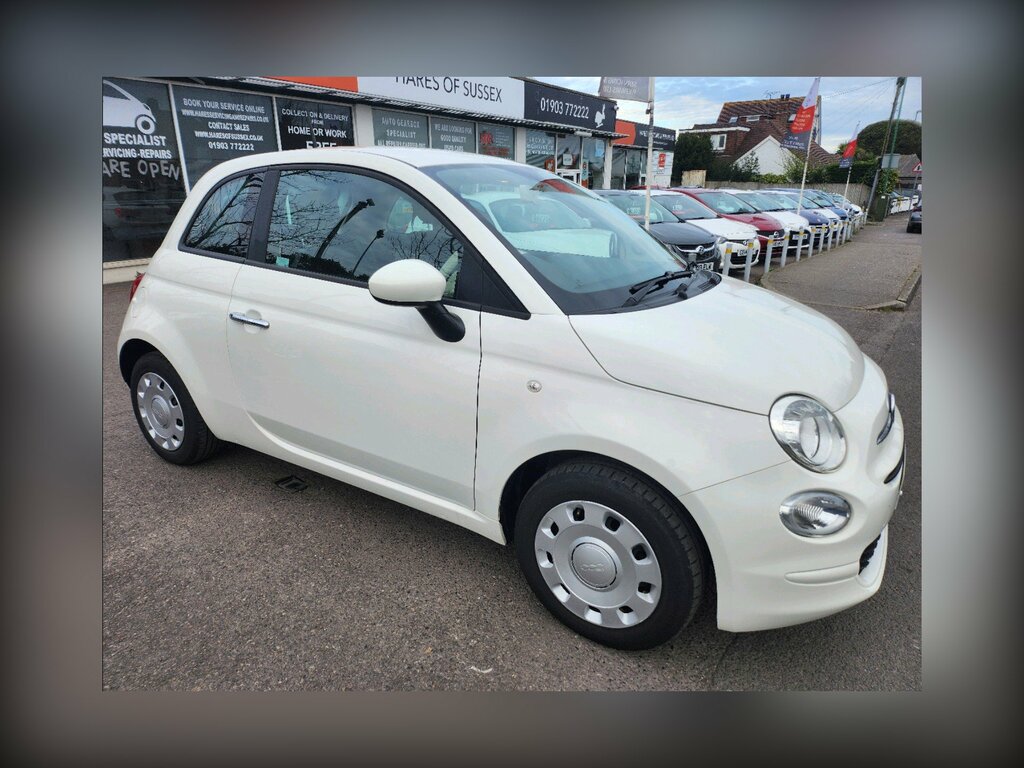 Fiat 500 1.2 Pop Hatchback Euro 6 Ss White