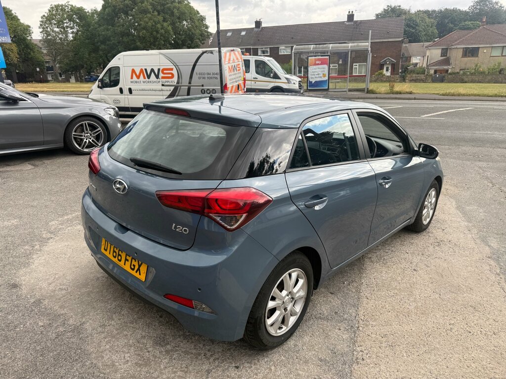 Hyundai I20 1.2 Se Hatchback Euro 6 84 Ps Blue #6