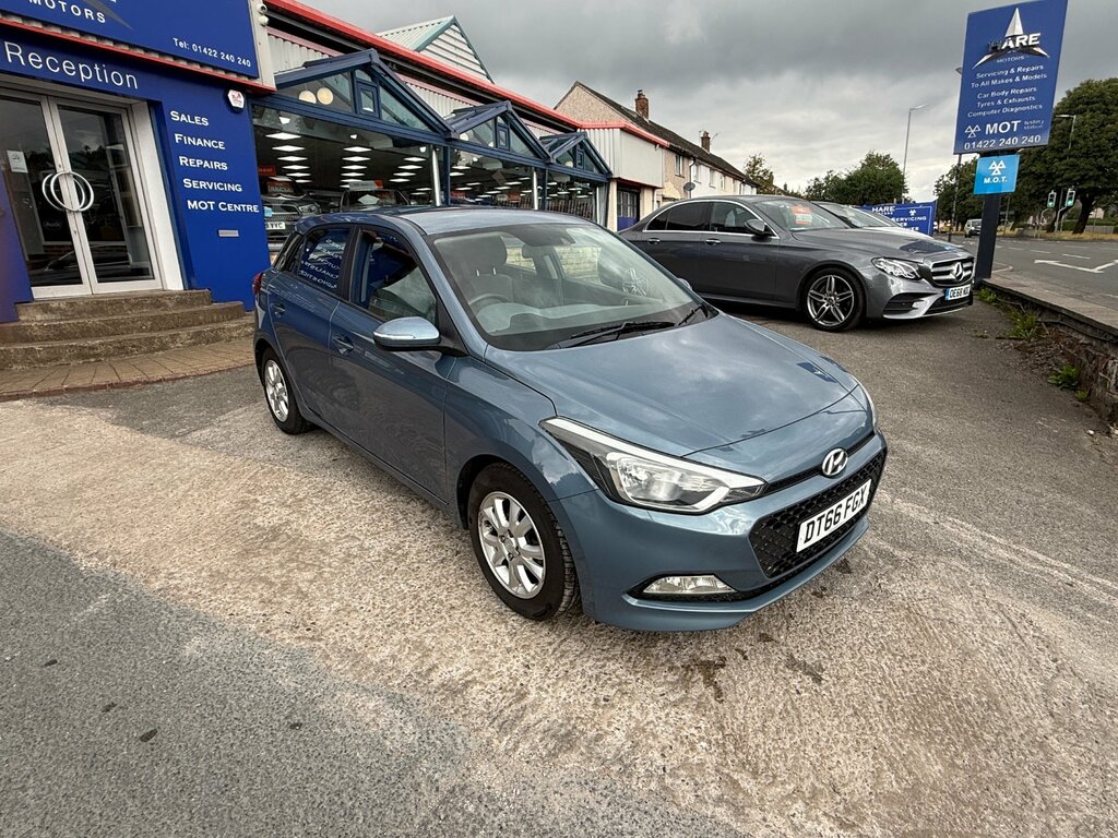 Hyundai I20 1.2 Se Hatchback Euro 6 84 Ps Blue #4