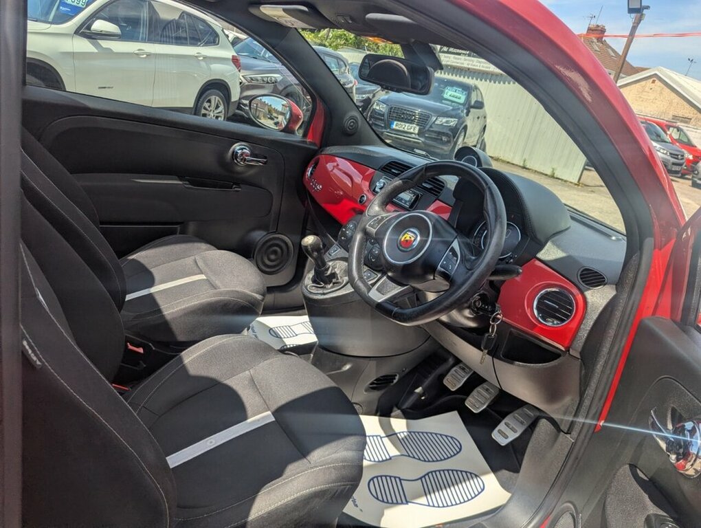 Abarth 500 Convertible Red #4
