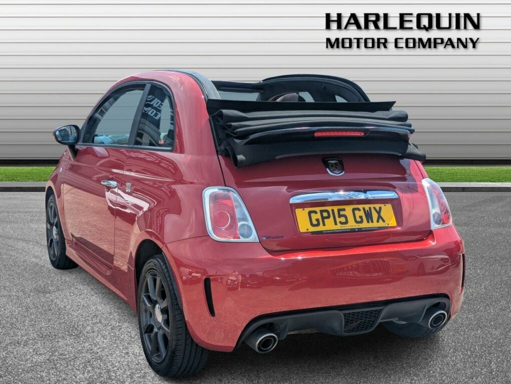Abarth 500 Convertible Red #2