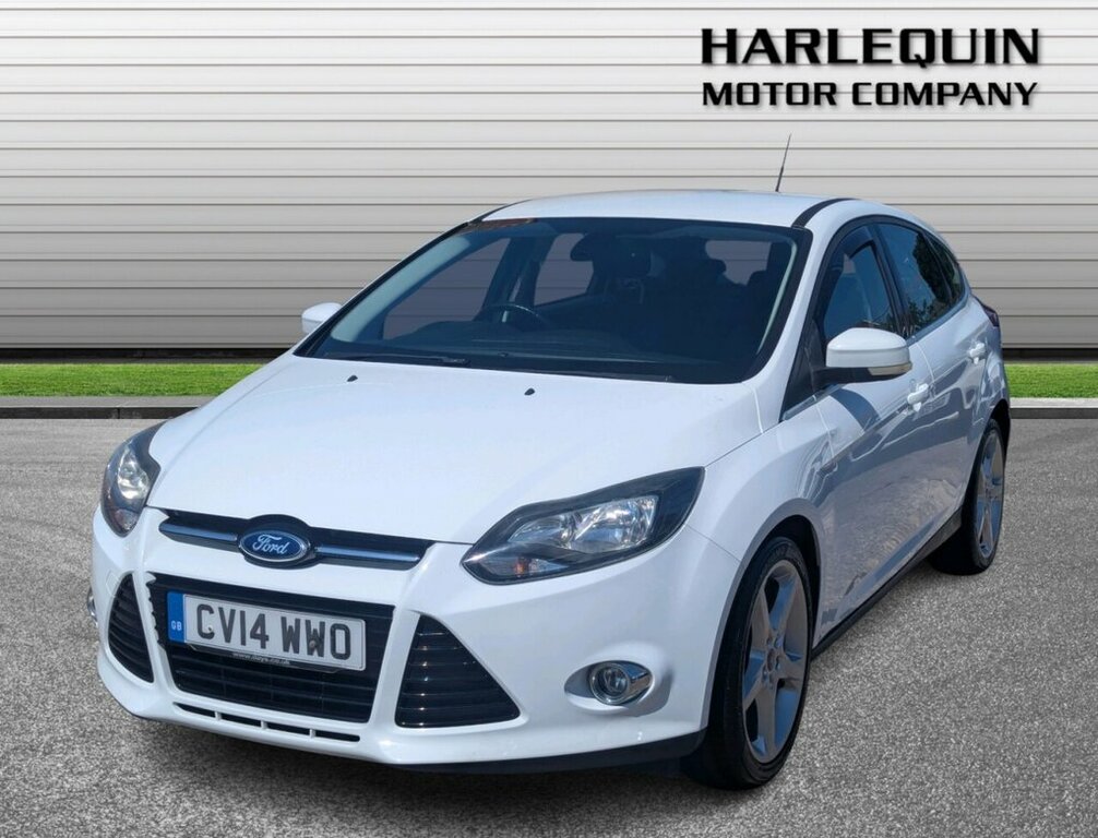 Ford Focus 1.6L Titanium Navigator White #2
