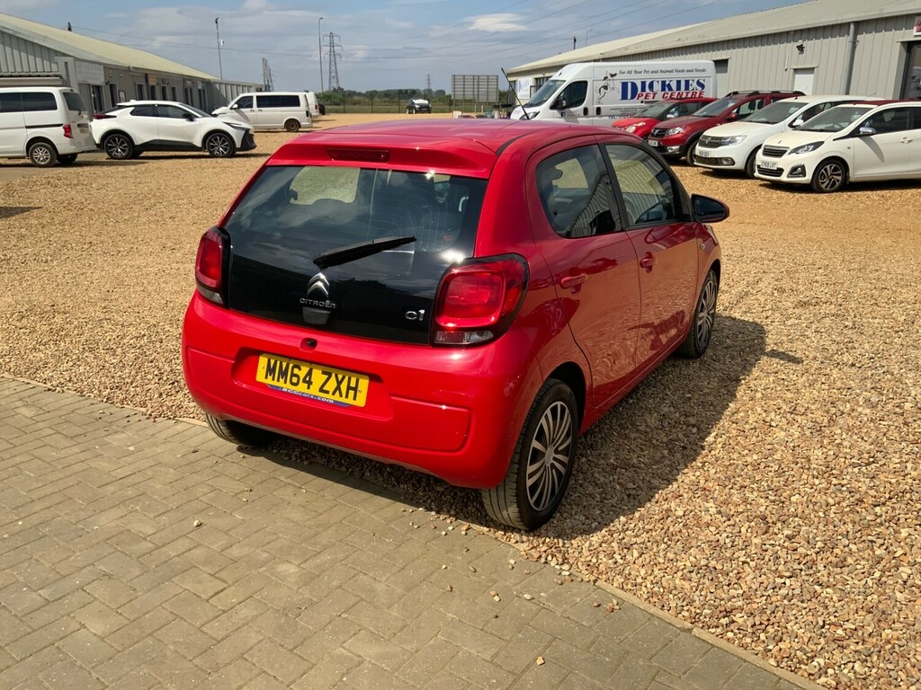 Citroen C1 1.0 Vti Feel Hatchback Red #3
