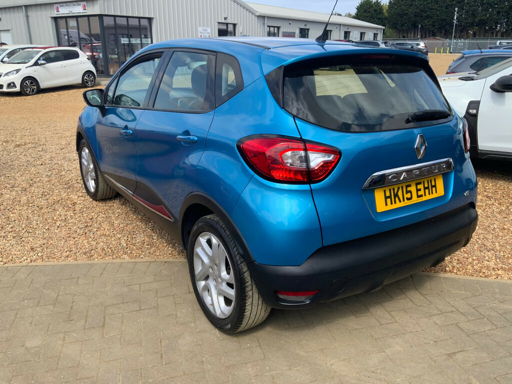 Renault Captur 1.5 Dci 90 Dynamique Medianav Energy Hatchback Blue #3