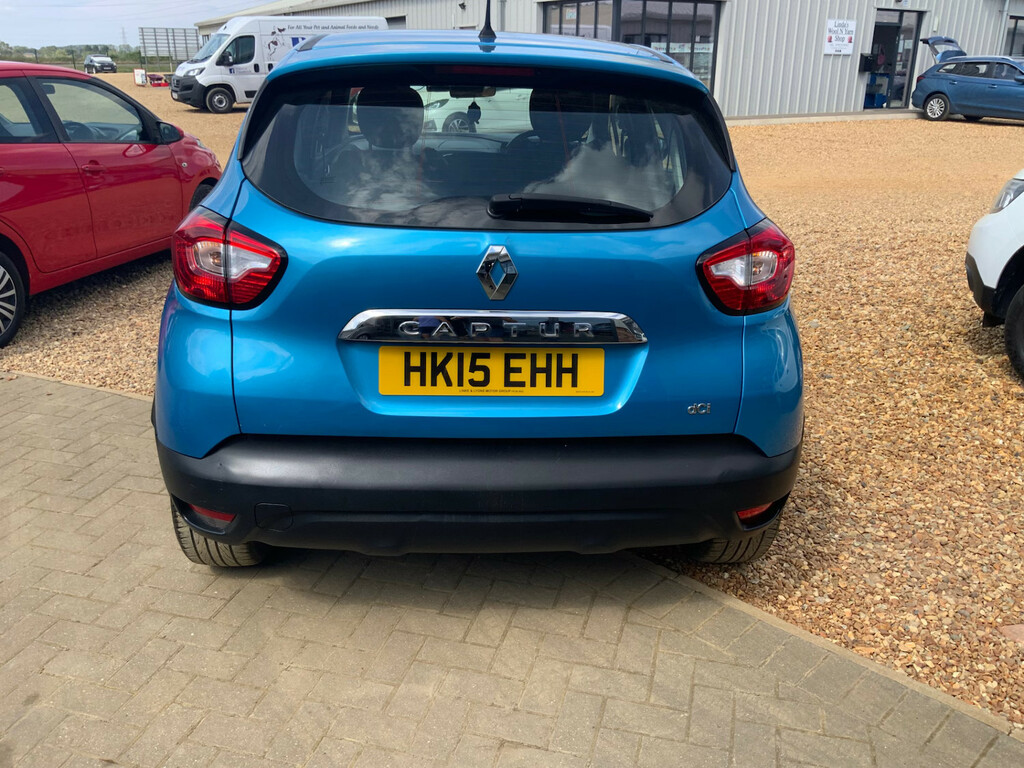 Renault Captur 1.5 Dci 90 Dynamique Medianav Energy Hatchback Blue #5