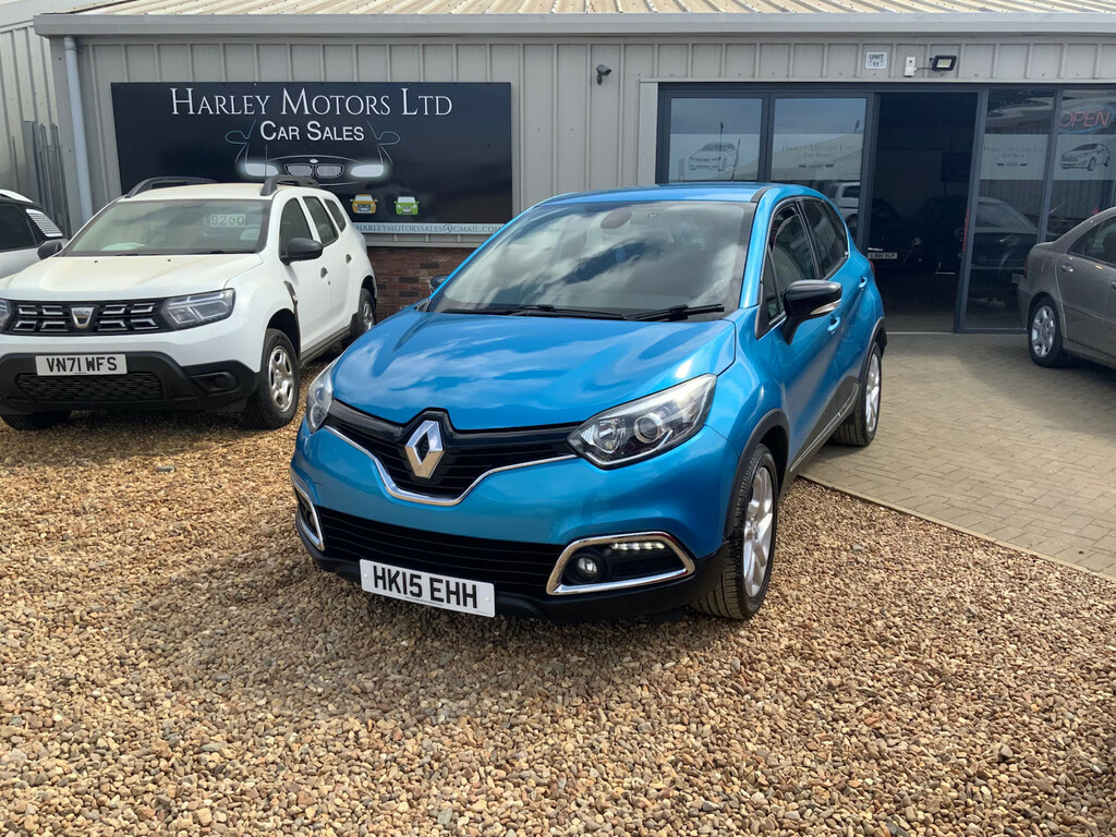 Renault Captur 1.5 Dci 90 Dynamique Medianav Energy Hatchback Blue