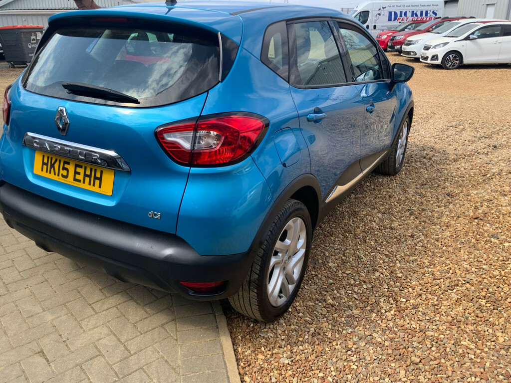 Renault Captur 1.5 Dci 90 Dynamique Medianav Energy Hatchback Blue #4