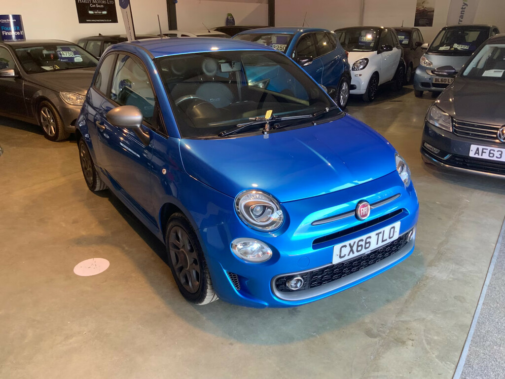 Fiat 500 1.2 S Hatchback Blue