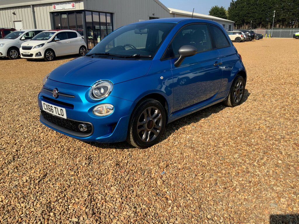 Fiat 500 1.2 S Hatchback Blue #2