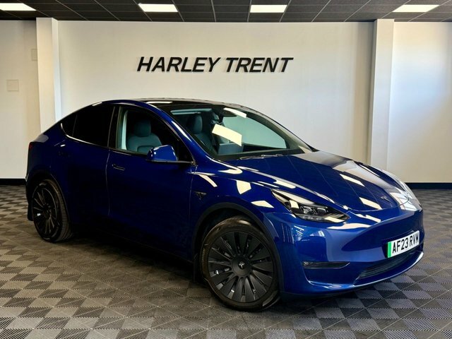 Tesla Model Y Dual Motor Long Range Suv 4Wde Blue