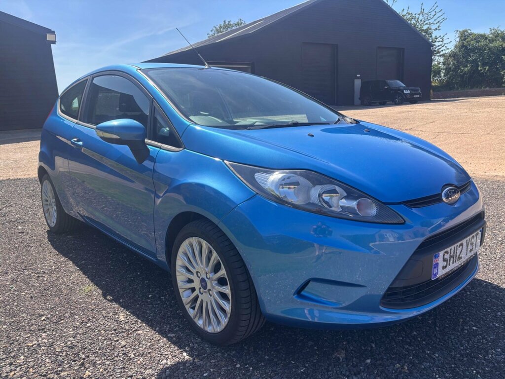 Ford Fiesta 1.25 Edge Hatchback 127 Gkm, 5 Blue