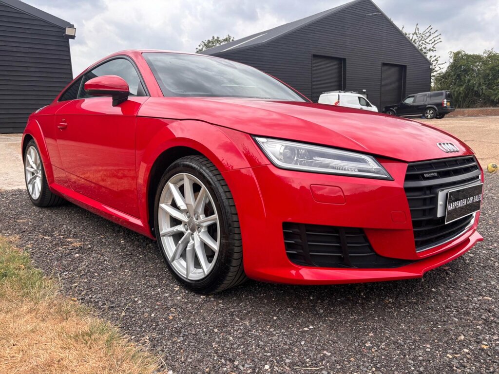 Audi TT 2.0 Tfsi Sport Coupe S Tronic Quattro E Red #4