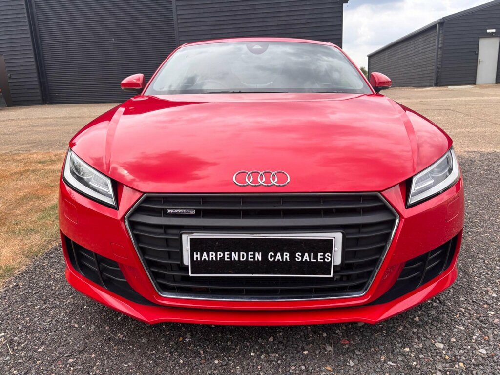 Audi TT 2.0 Tfsi Sport Coupe S Tronic Quattro E Red #2