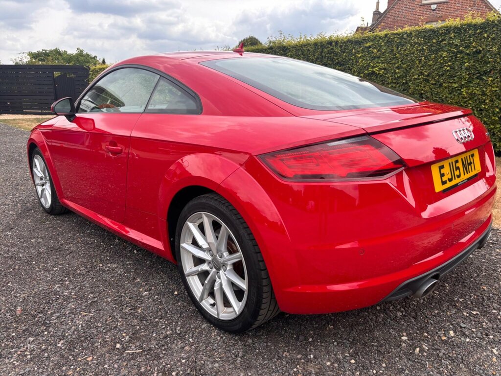 Audi TT 2.0 Tfsi Sport Coupe S Tronic Quattro E Red #3
