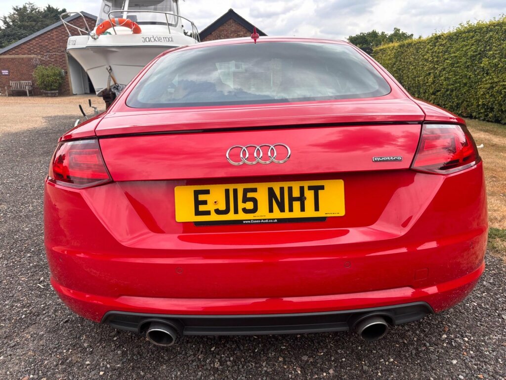 Audi TT 2.0 Tfsi Sport Coupe S Tronic Quattro E Red #6