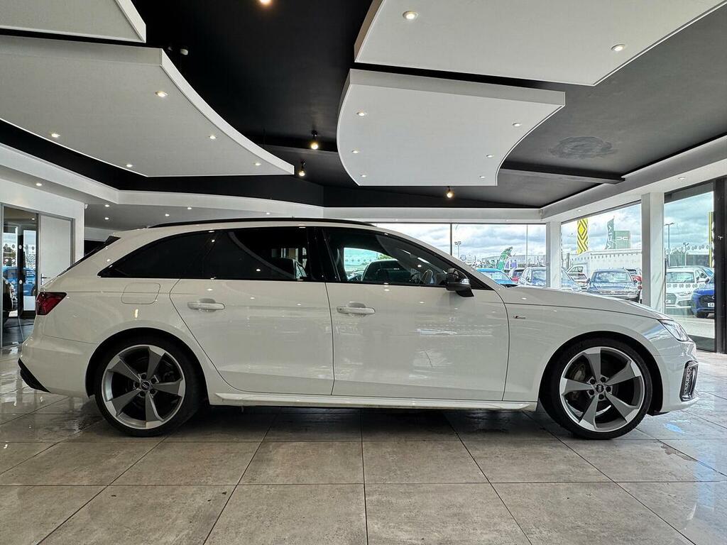 Audi A4 Avant 2.0 Tfsi 40 Black Edition Estate S Tron White #4