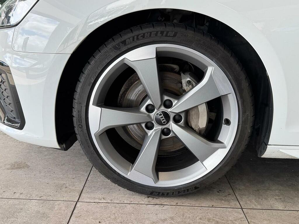 Audi A4 Avant 2.0 Tfsi 40 Black Edition Estate S Tron White #6