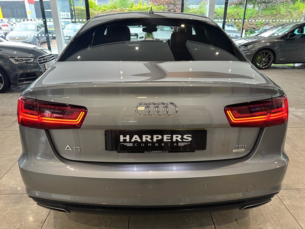 Audi A6 Saloon 2.0 Tdi Ultra Black Edition Saloon S Tr Grey #5