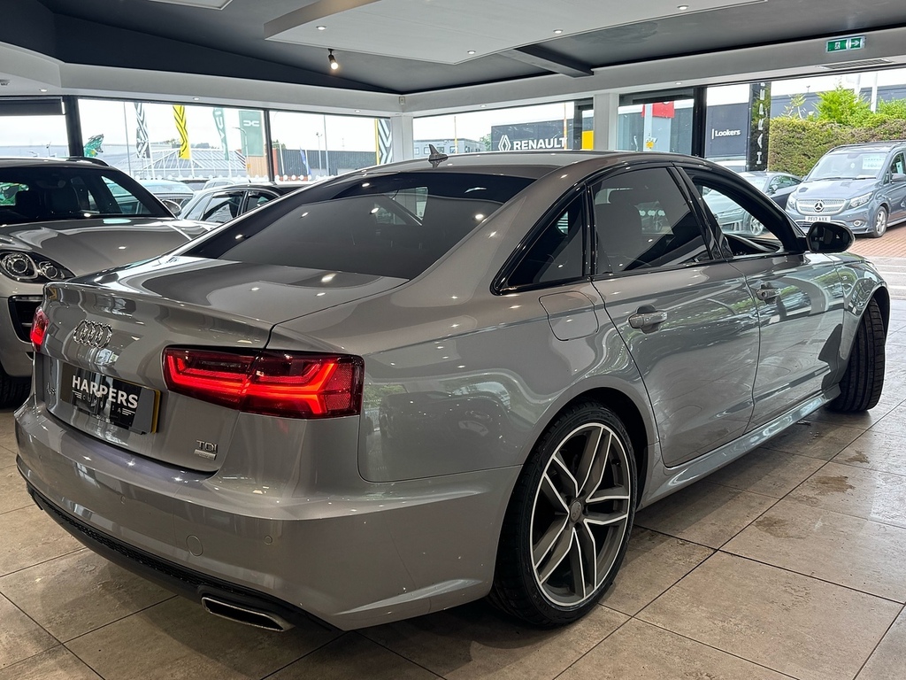 Audi A6 Saloon 2.0 Tdi Ultra Black Edition Saloon S Tr Grey #2