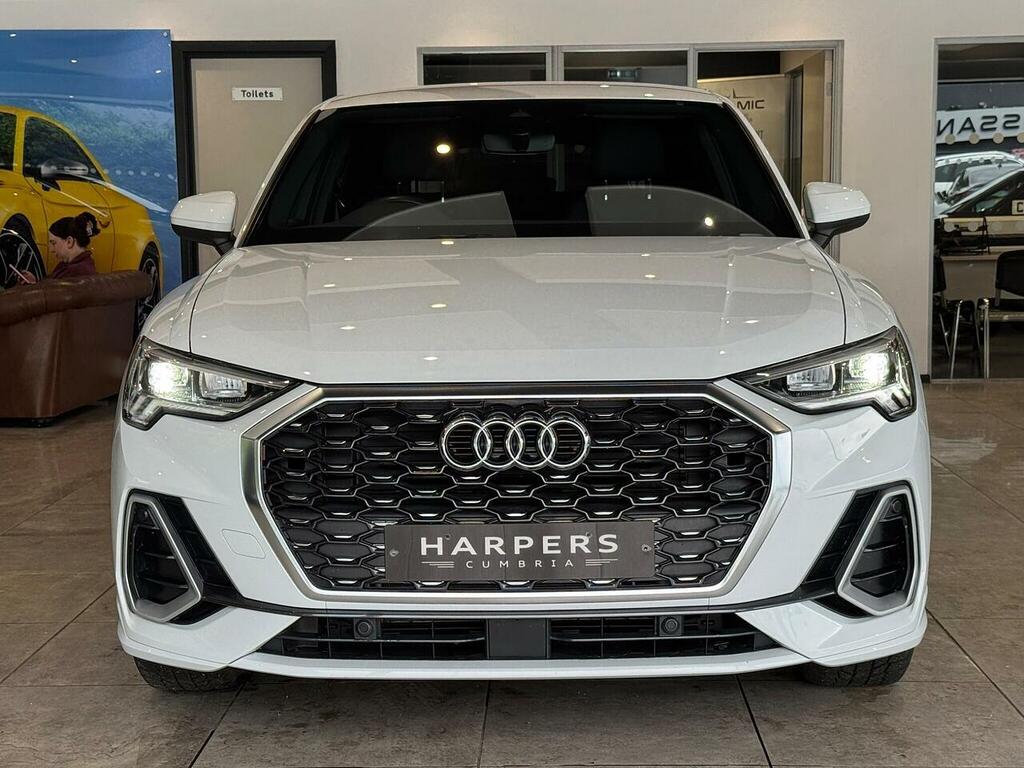 Audi Q3 2.0 Tdi 35 S Line Sportback S Tronic Eu White #2