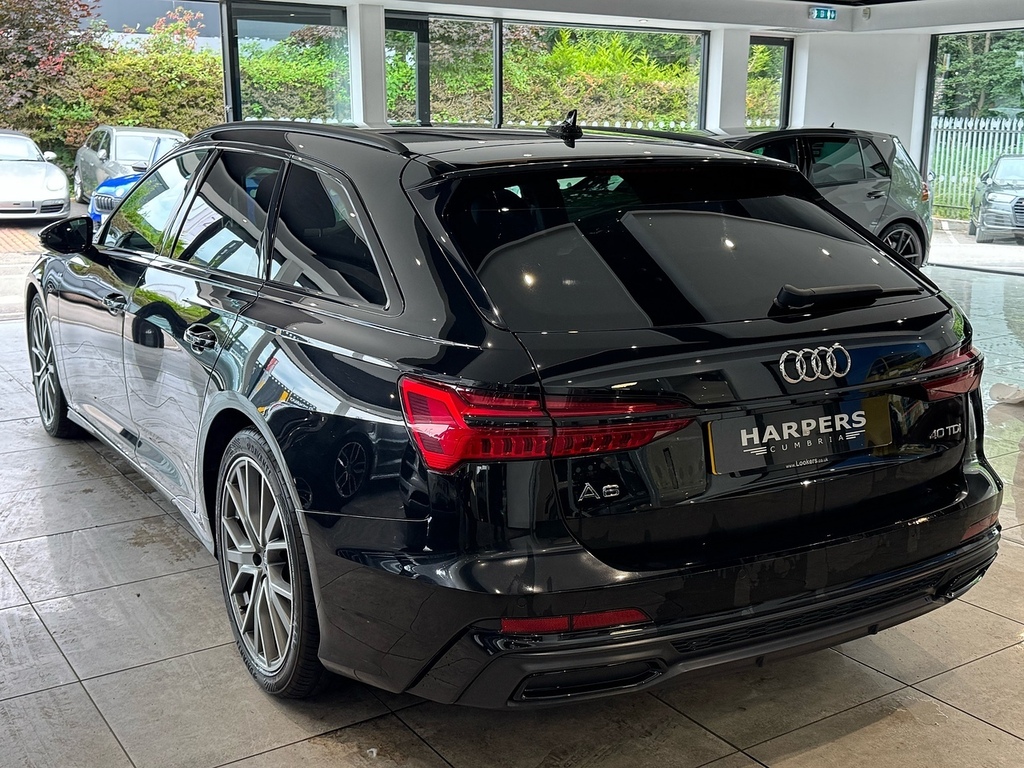 Audi A6 Avant 2.0 Tdi 40 Black Edition Estate S Troni Black #17