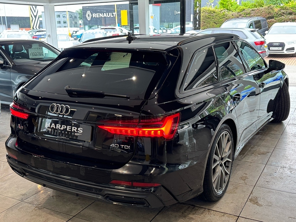 Audi A6 Avant 2.0 Tdi 40 Black Edition Estate S Troni Black #2