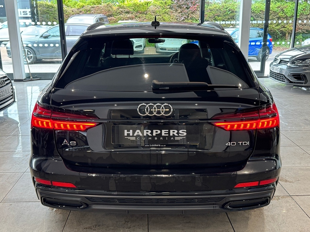Audi A6 Avant 2.0 Tdi 40 Black Edition Estate S Troni Black #5